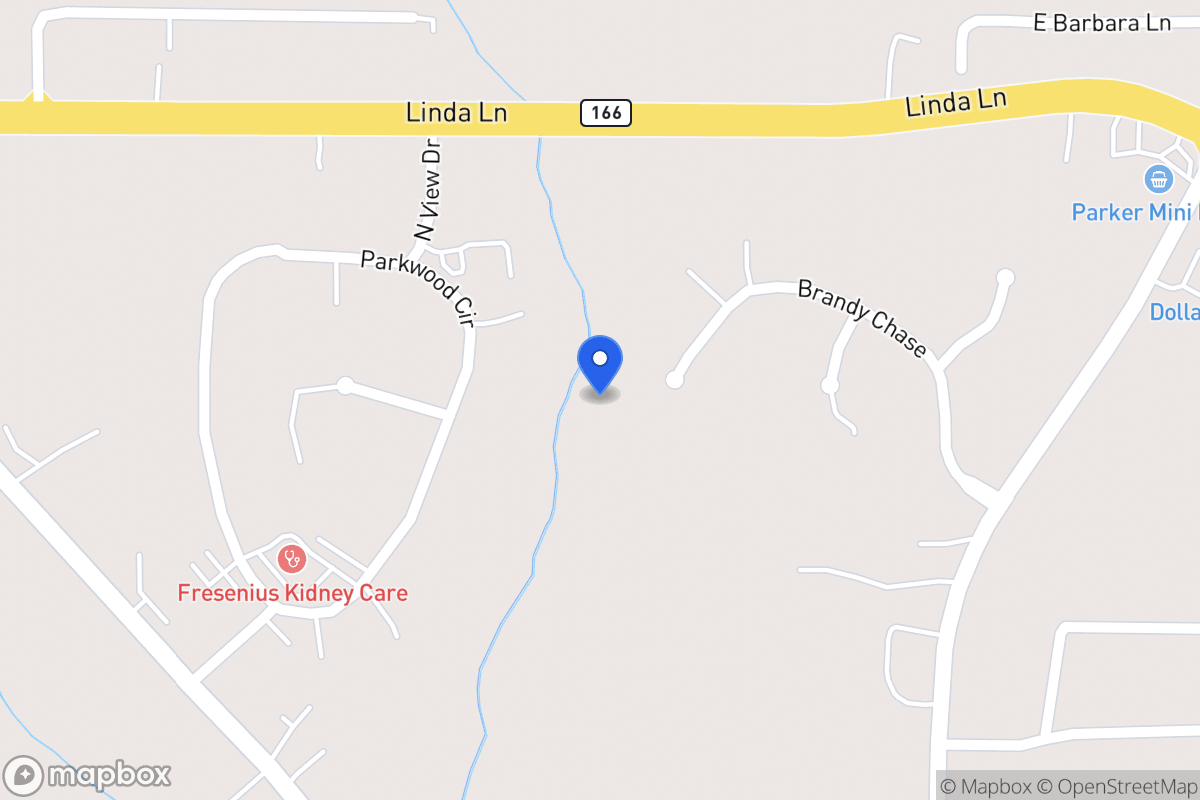 Map of 135 Brandy Chase