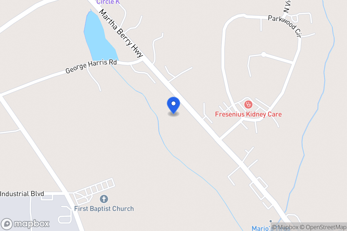 Map of 1720 N 27 Hwy