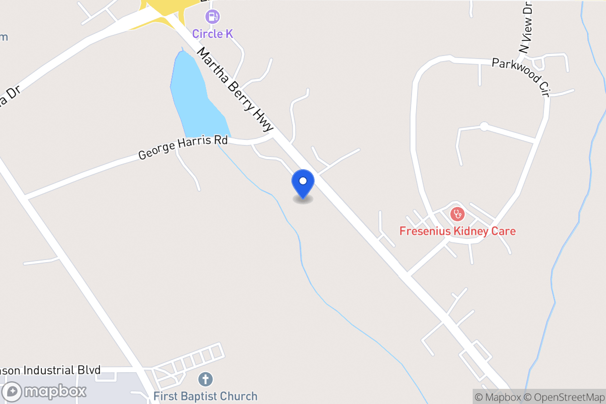 Map of 1750 N 27 Hwy