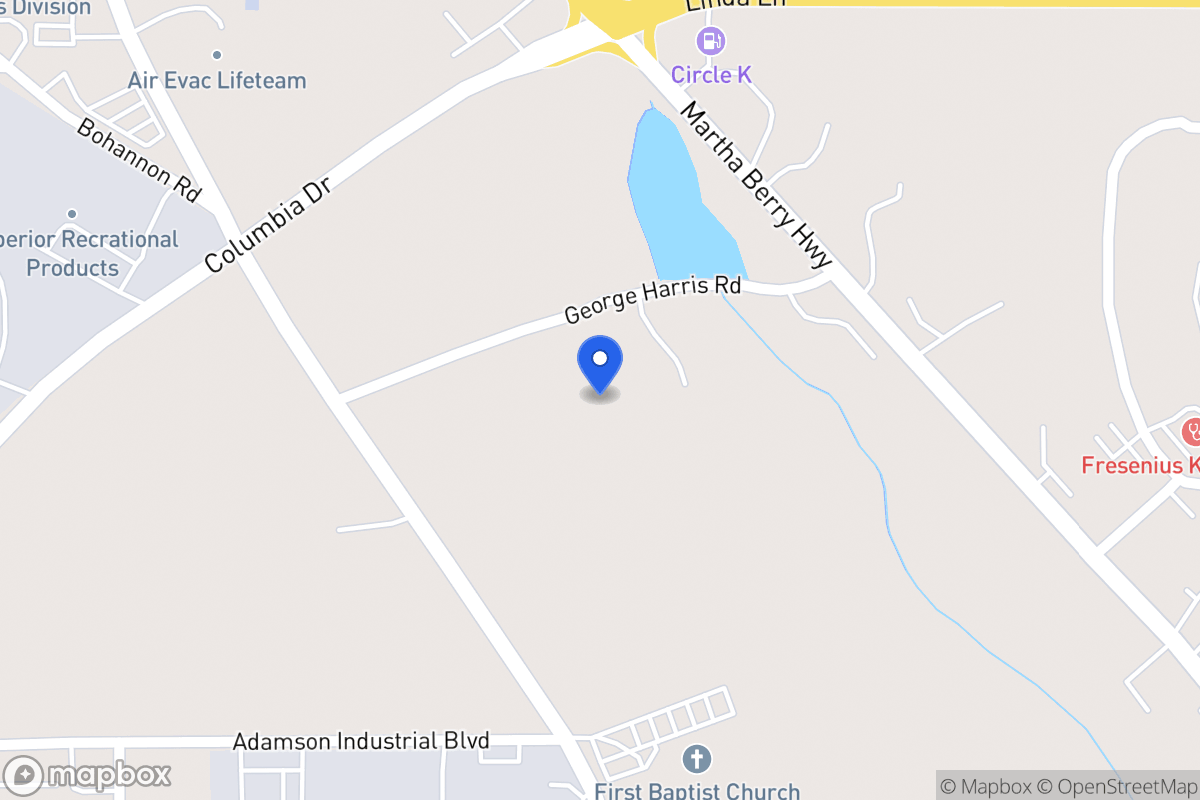 Map of 52 George Harris Rd