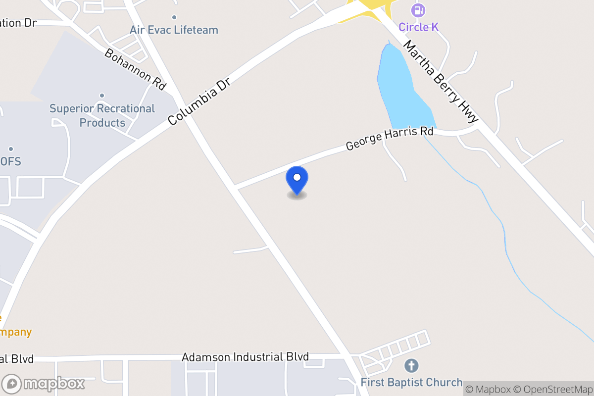 Map of Old Bremen Rd
