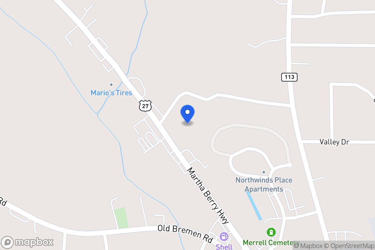 Map of 1495 N 27 Hwy