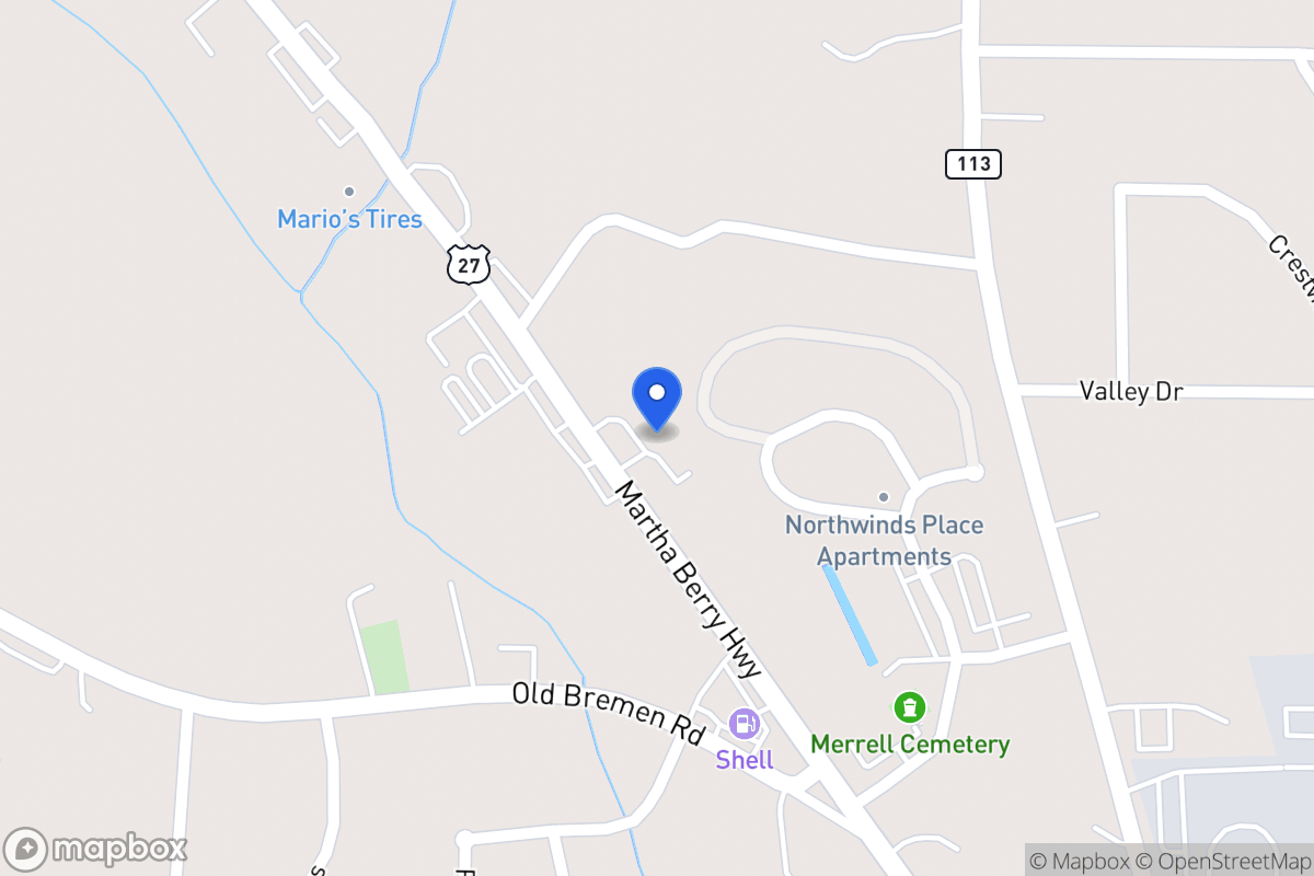 Map of 1485 N 27 Hwy