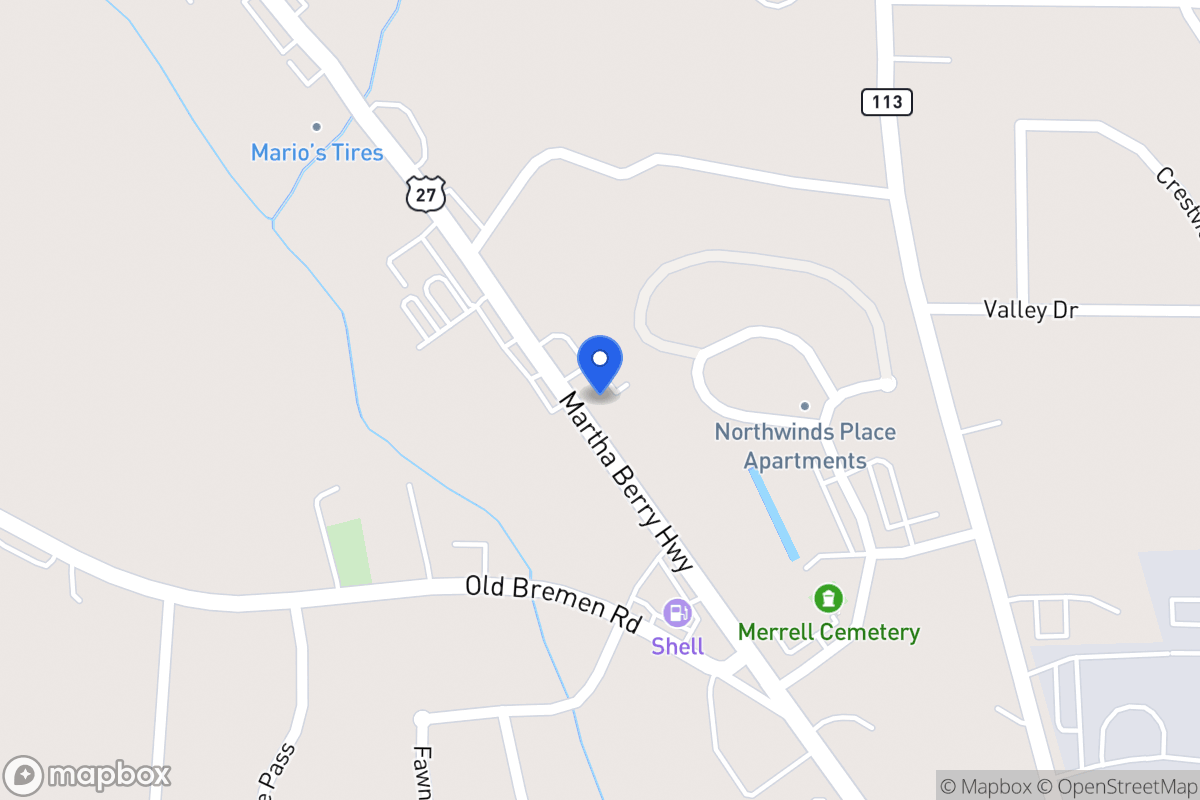 Map of 1461 N 27 Hwy