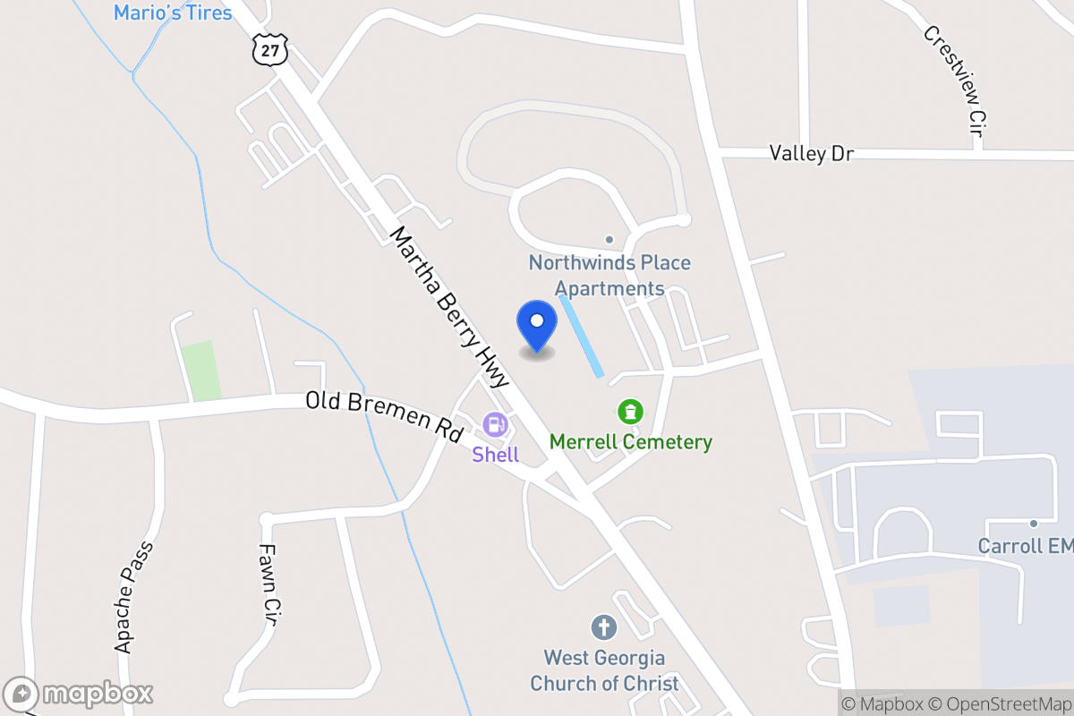 Map of 1395 N 27 Hwy