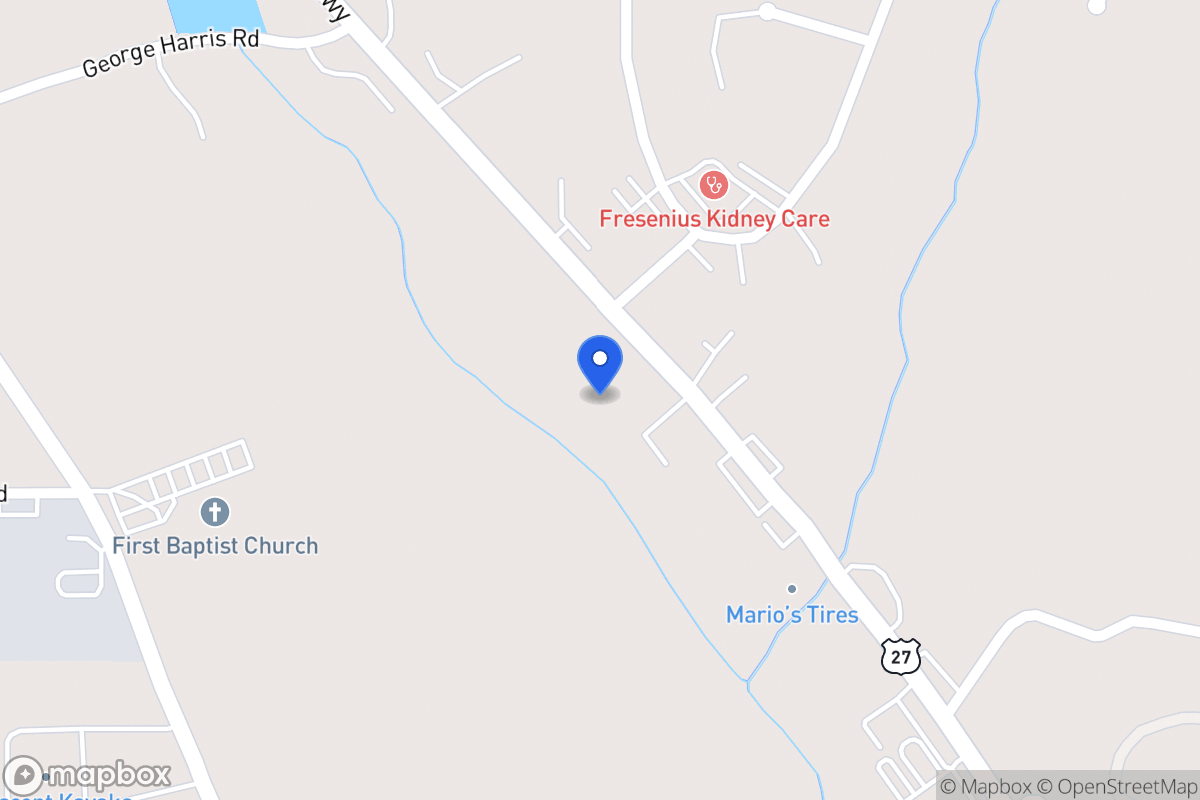 Map of 1656 N 27 Hwy