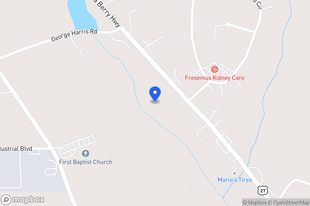 Map of 1694 N 27 Hwy