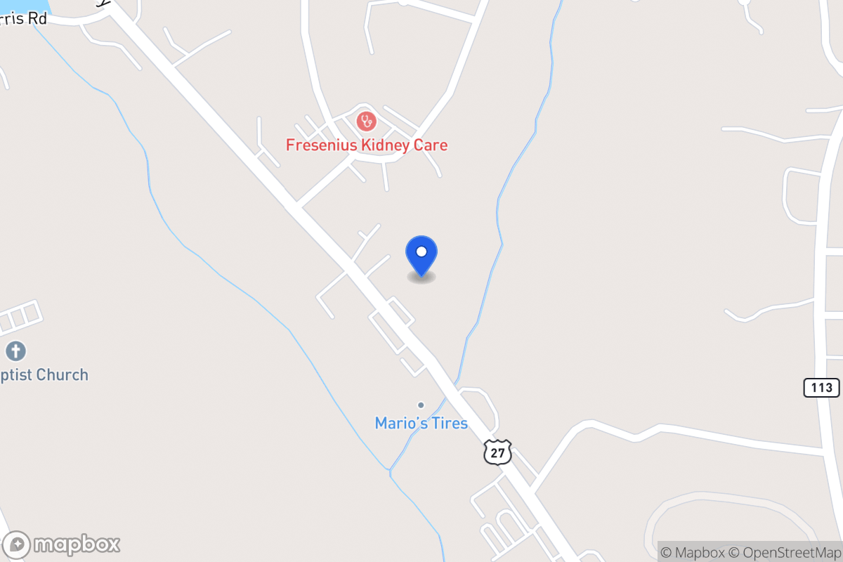 Map of 1611 N 27 Hwy