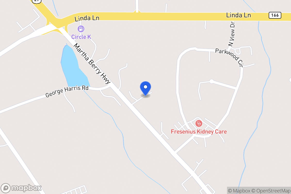 Map of 1741 N 27 Hwy