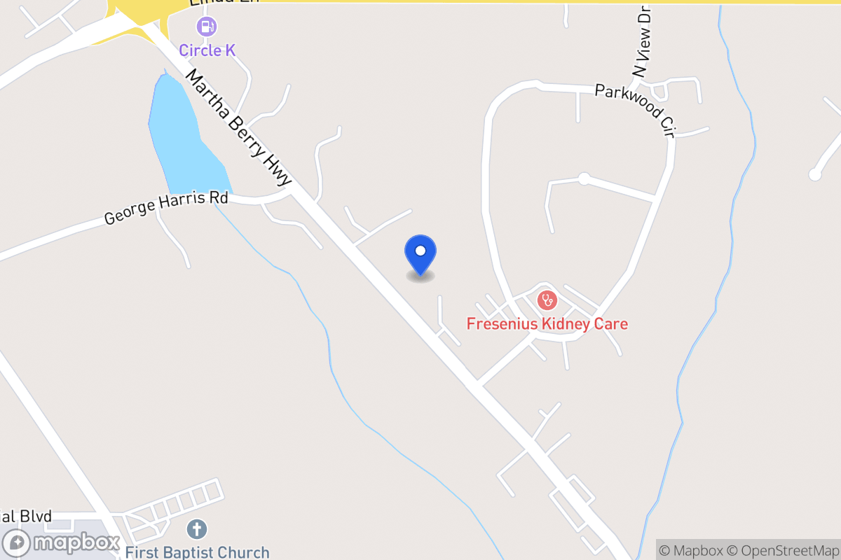 Map of 1731 N 27 Hwy