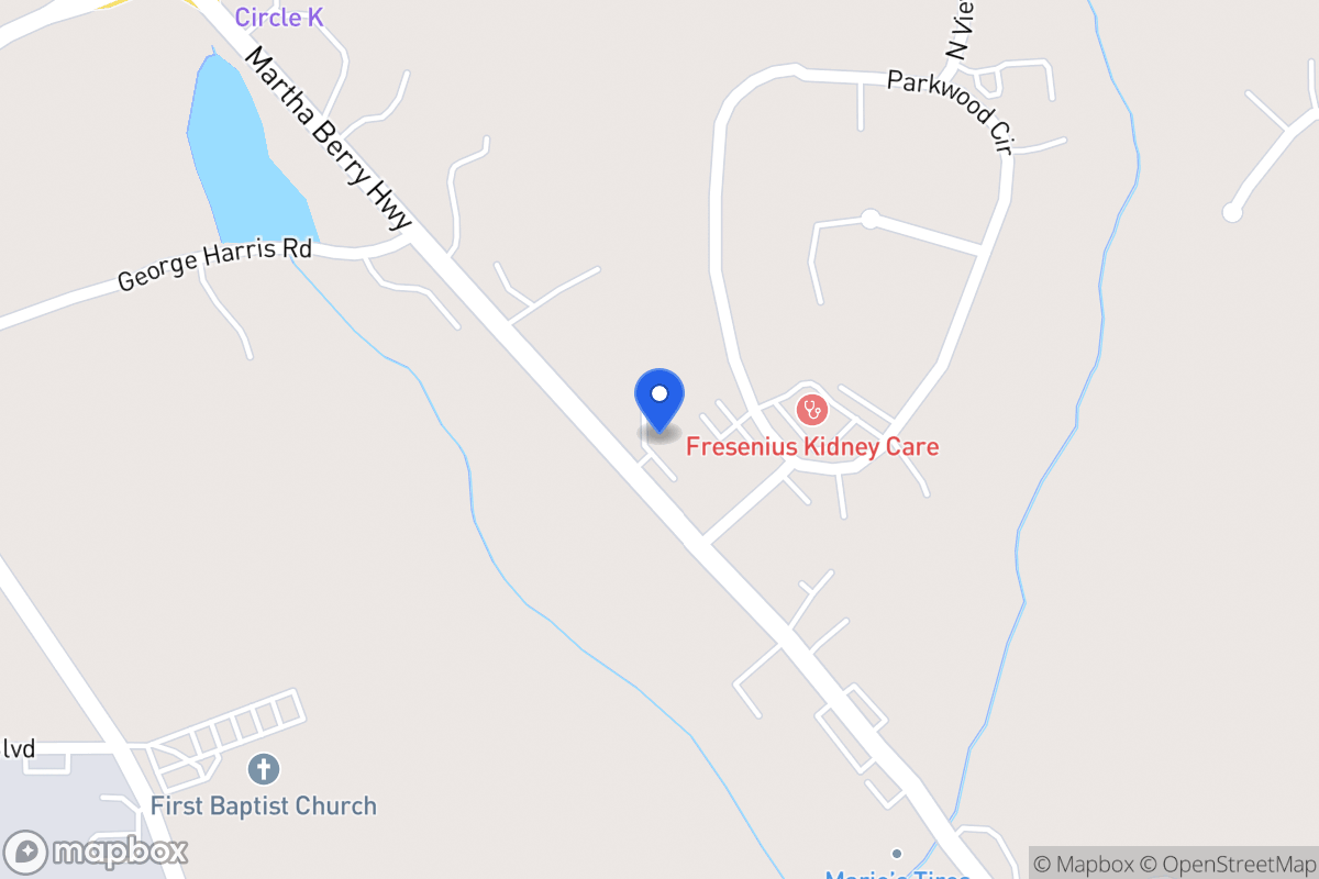 Map of 1683 N 27 Hwy