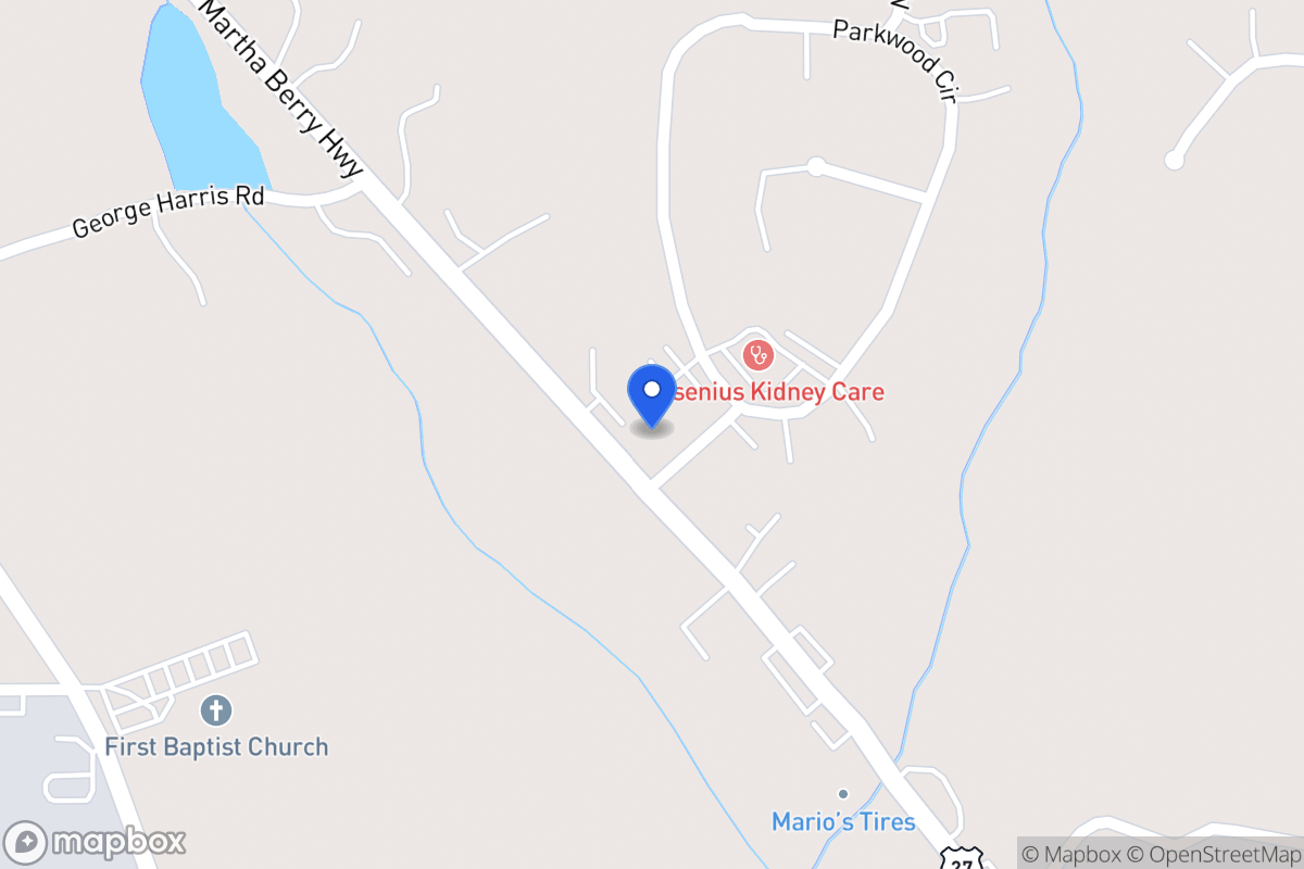 Map of 1665 N 27 Hwy