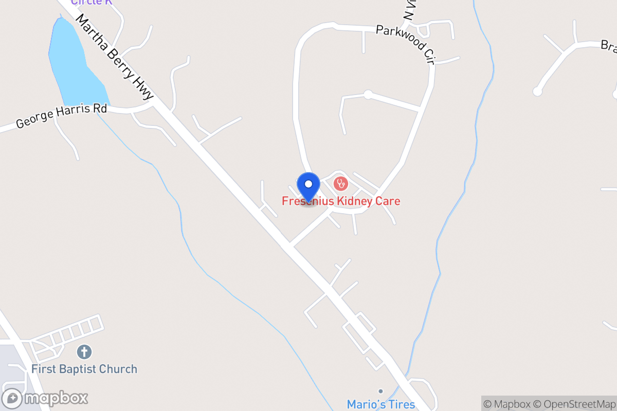 Map of 133 Parkwood Cir