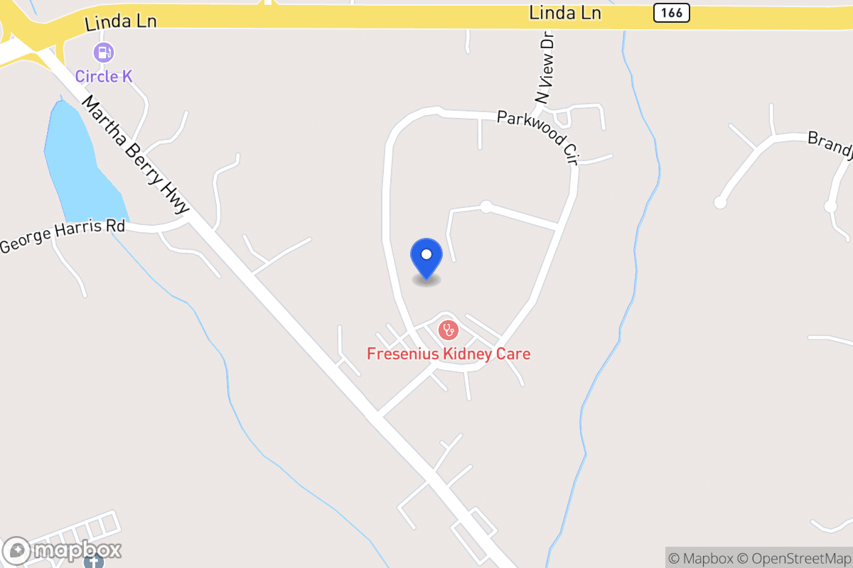 Map of 128 Parkwood Cir