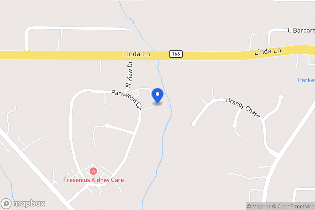 Map of 185 Parkwood Cir
