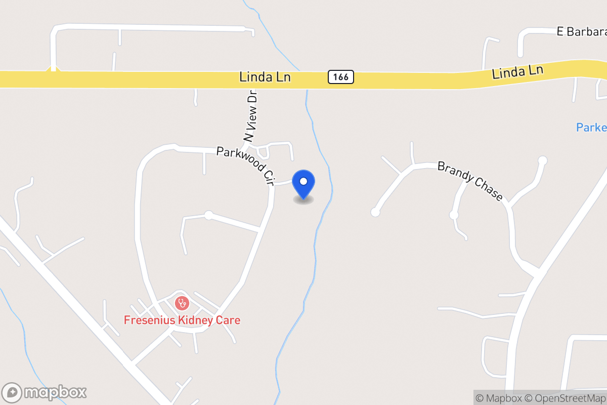 Map of 151 Parkwood Cir