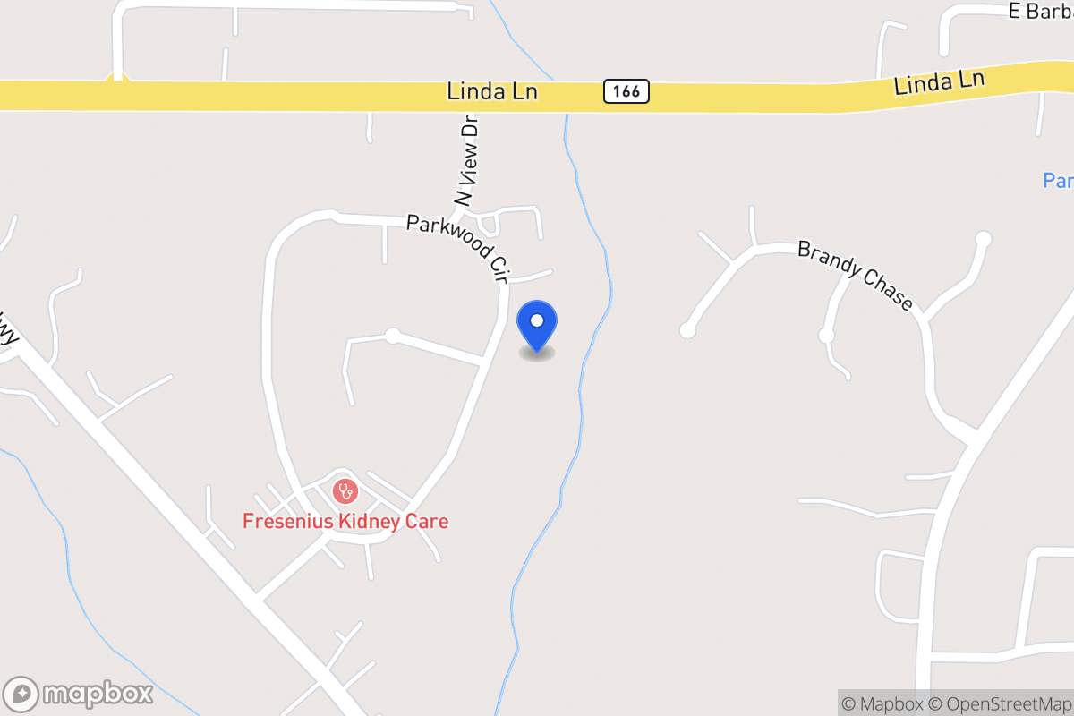 Map of 131 Parkwood Cir