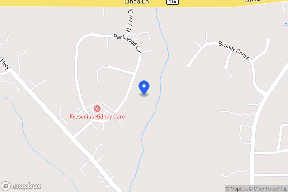 Map of 109 Parkwood Cir
