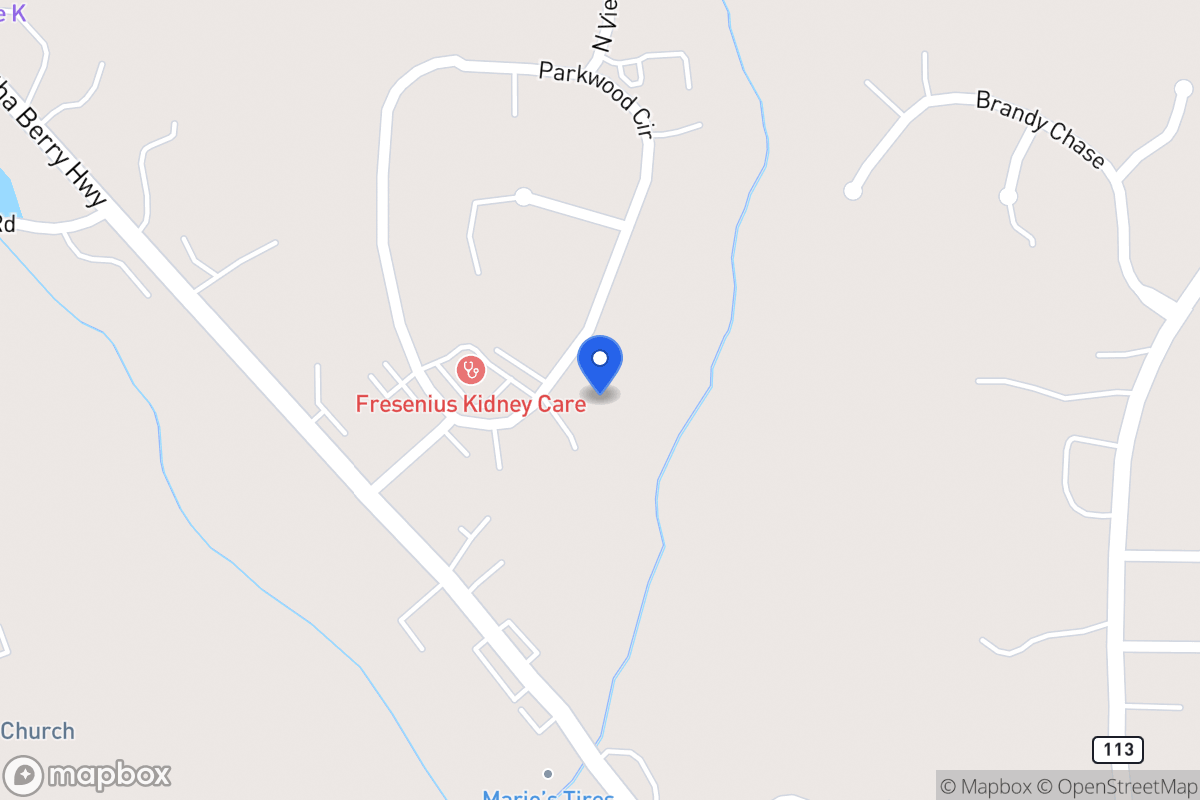 Map of 103 Parkwood Cir