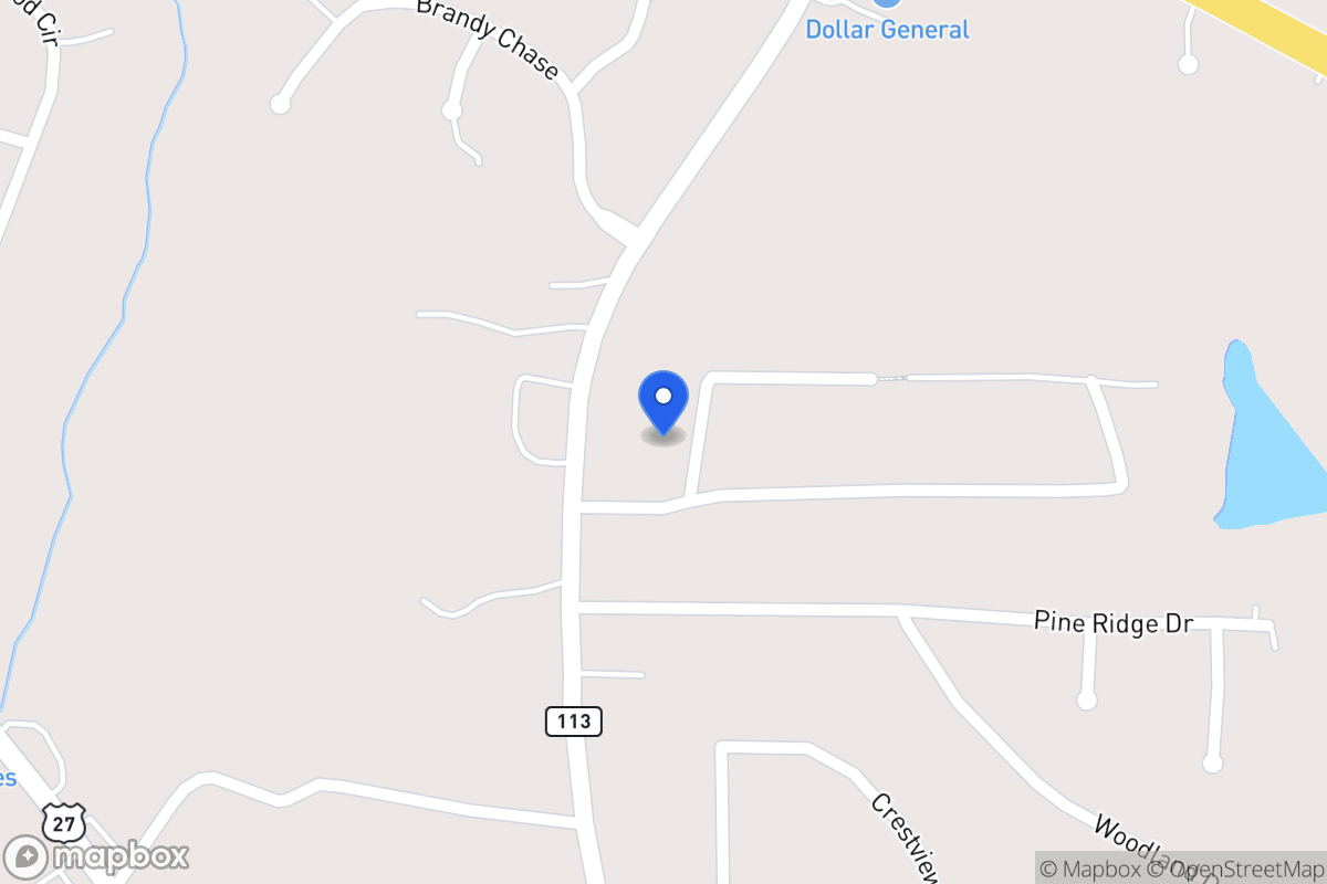 Map of Gibson Dr