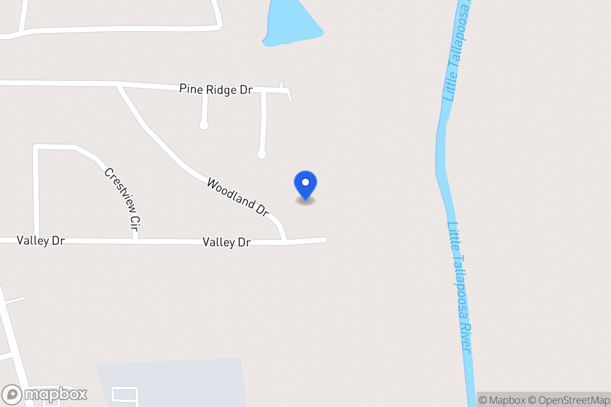 Map of Pine Ridge Dr