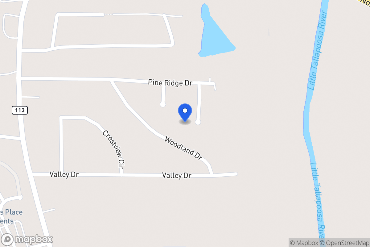 Map of 35 Gracewood Cir