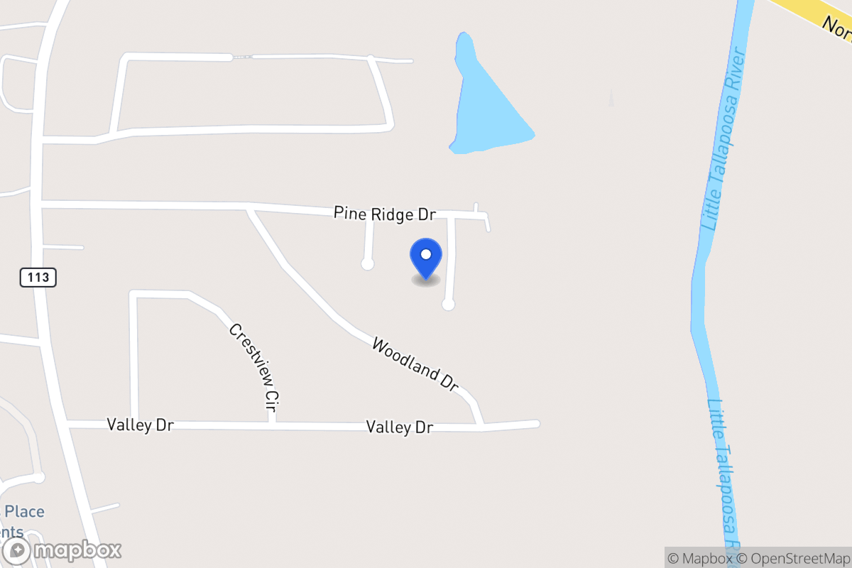 Map of 25 Gracewood Cir