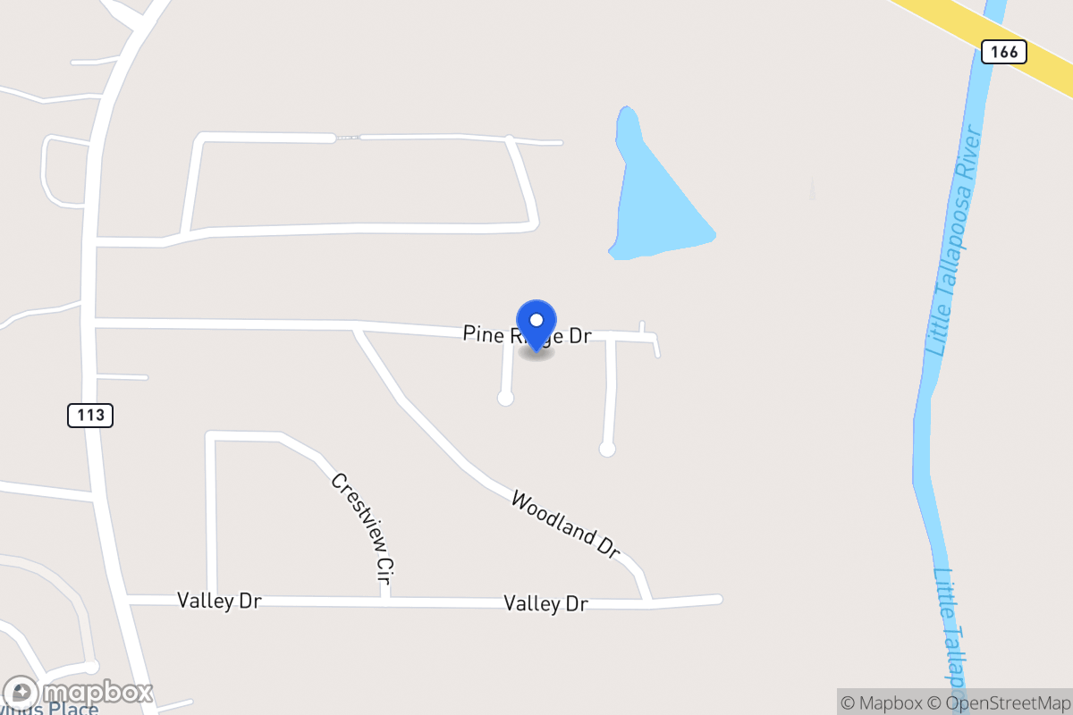 Map of 10 Pine Cir