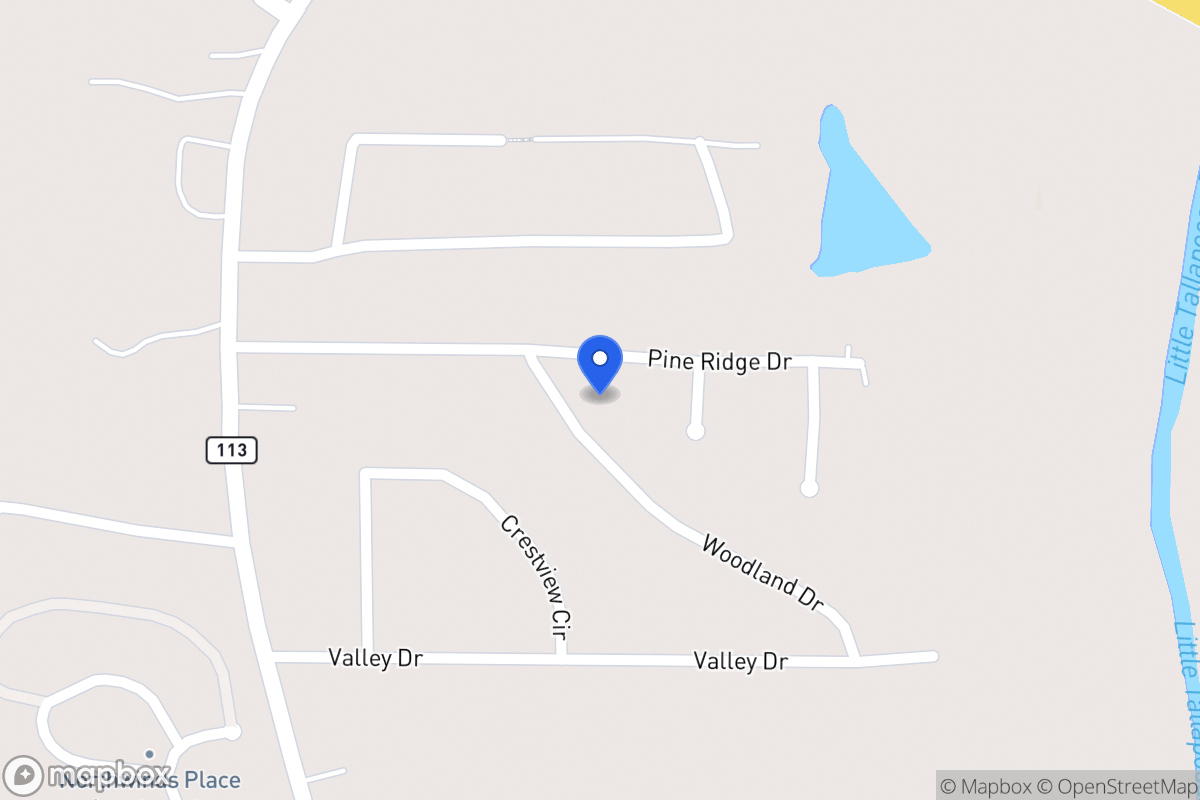 Map of 20 Woodland Dr