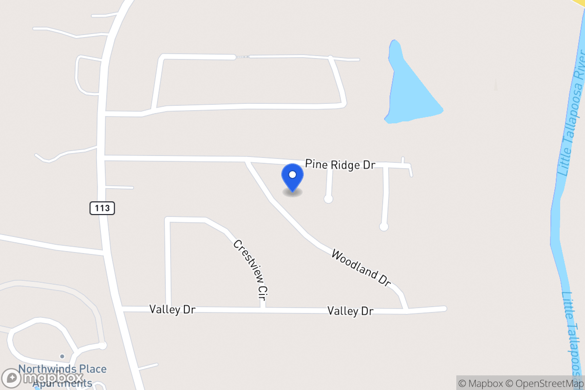 Map of 30 Woodland Dr