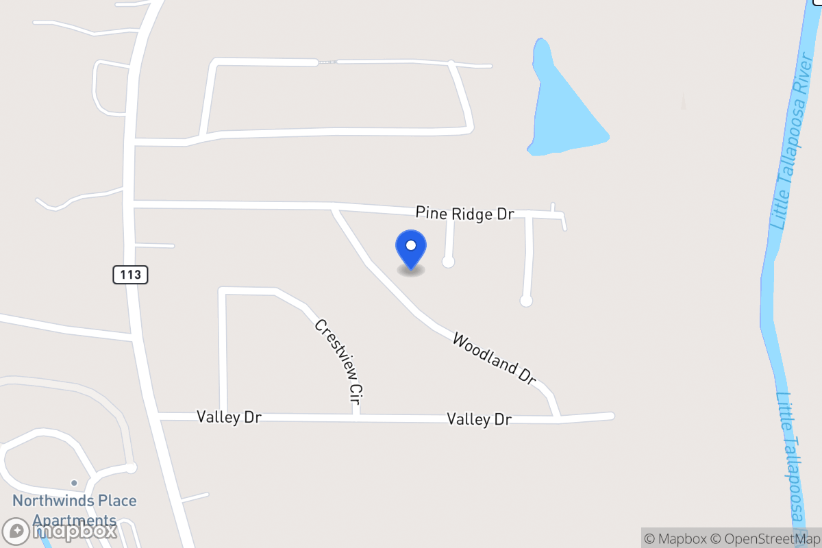 Map of 40 Woodland Dr
