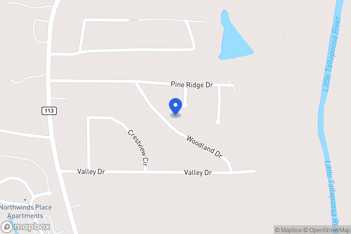 Map of 60 Woodland Dr