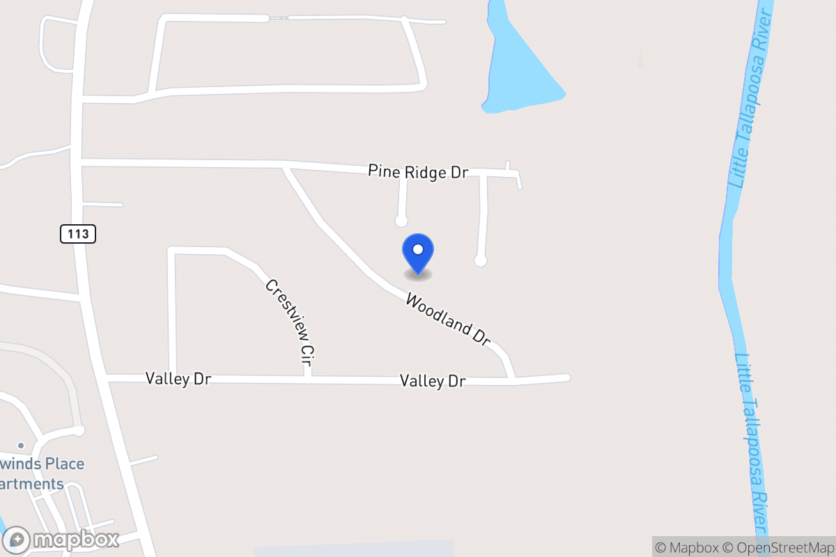 Map of 80 Woodland Dr