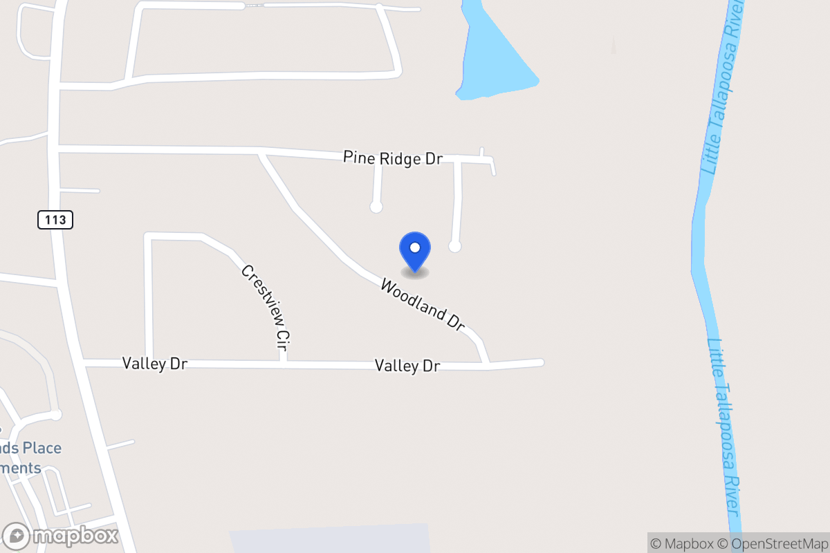 Map of 90 Woodland Dr