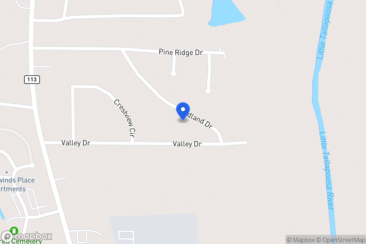 Map of 95 Woodland Dr