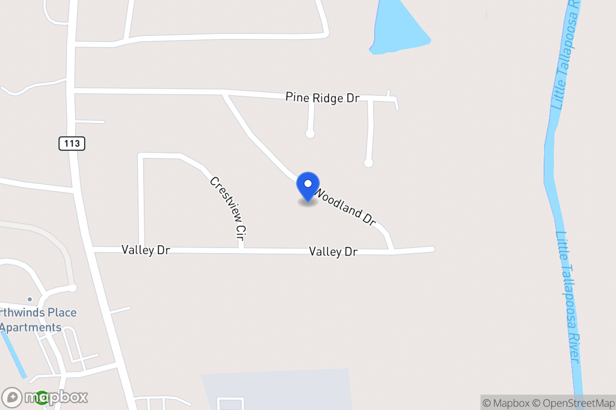 Map of 85 Woodland Dr