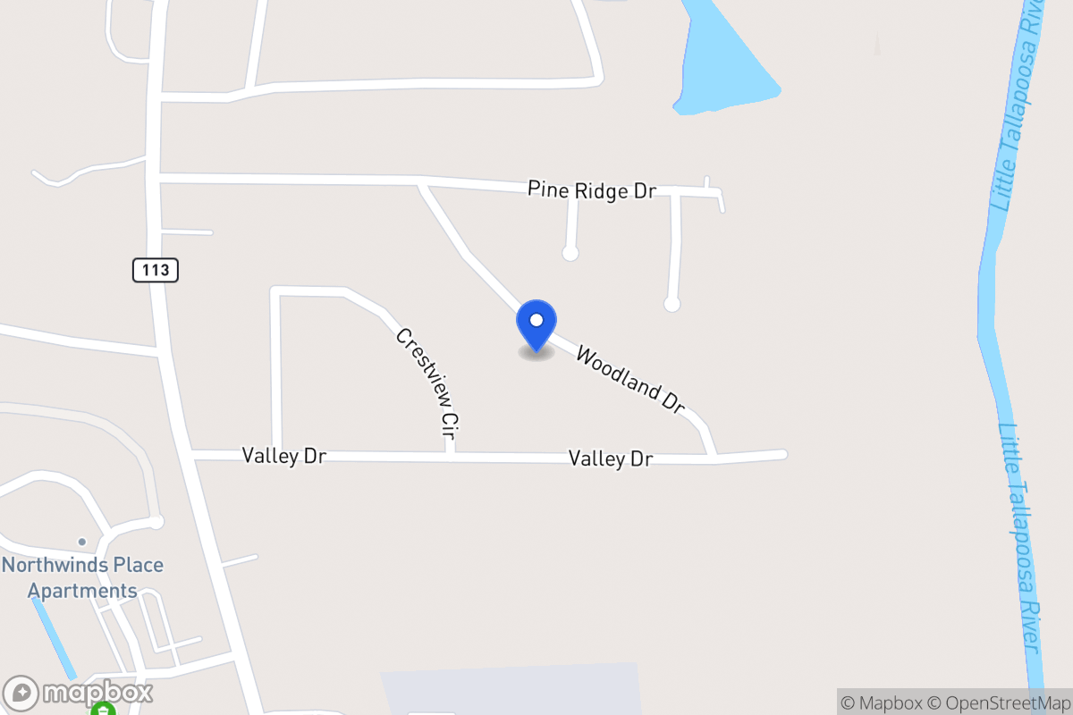 Map of 75 Woodland Dr