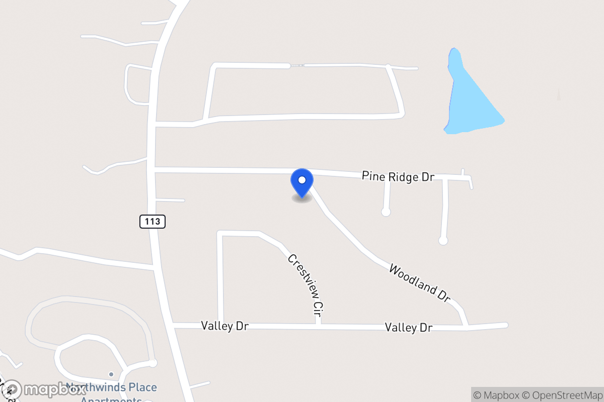 Map of 15 Woodland Dr