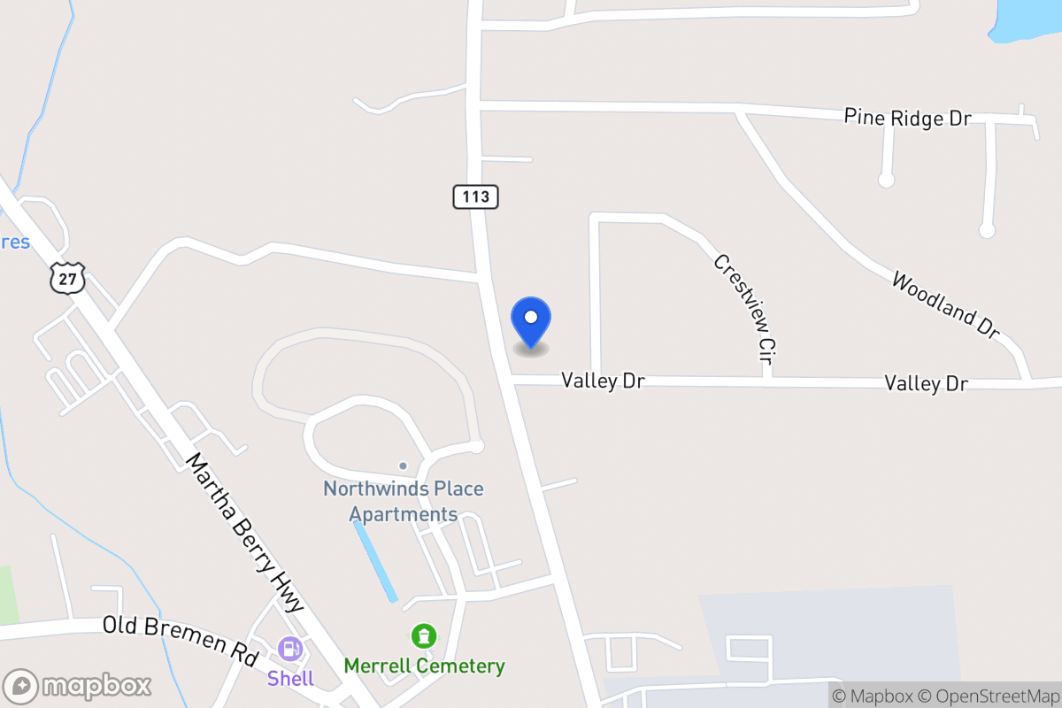 Map of 10 Valley Dr