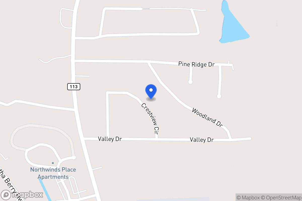 Map of 110 Crestview Cir