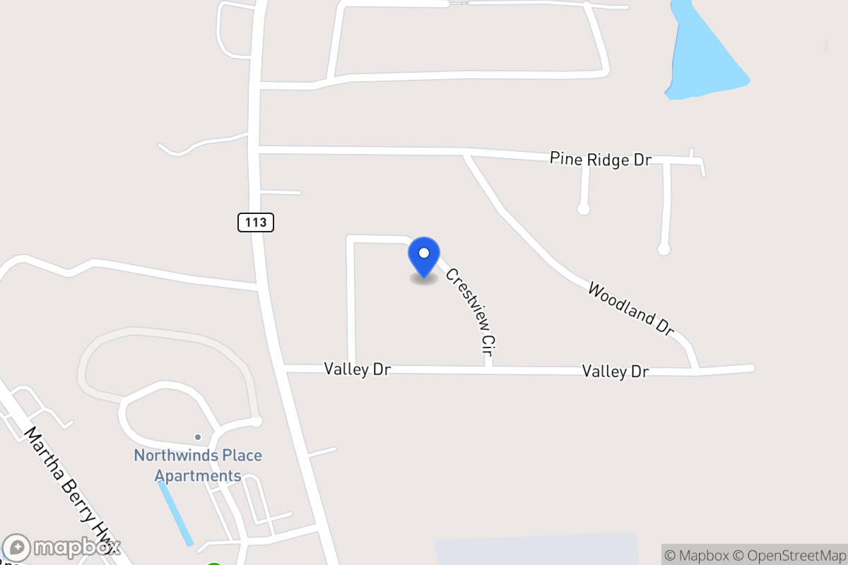 Map of 95 Crestview Cir