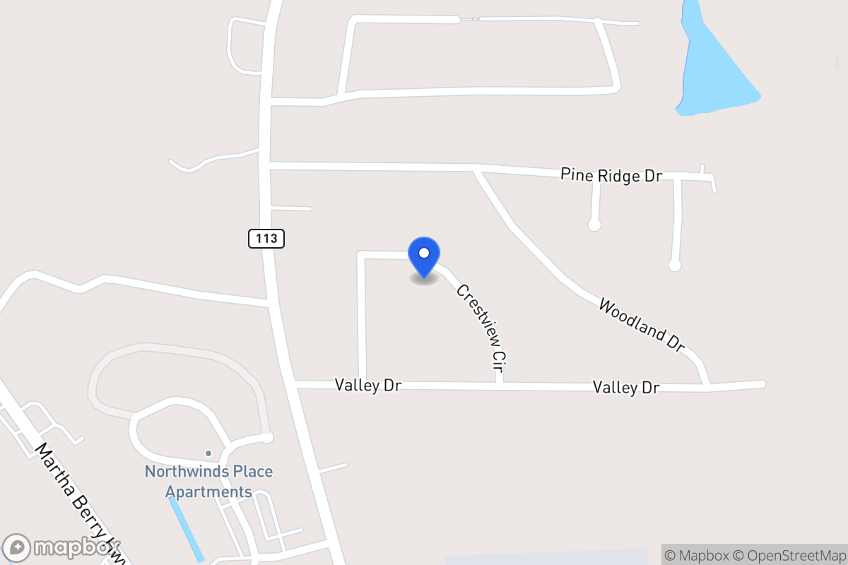 Map of 85 Crestview Cir