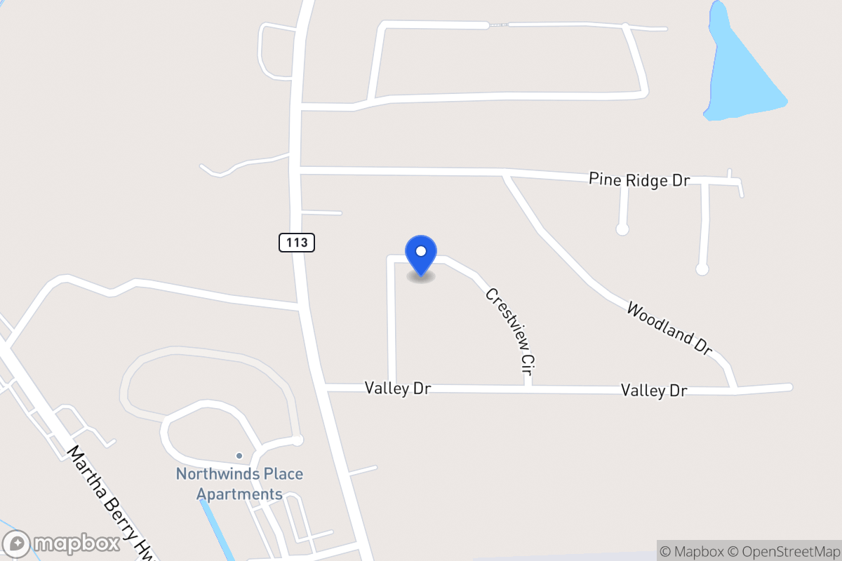 Map of 55 Crestview Cir