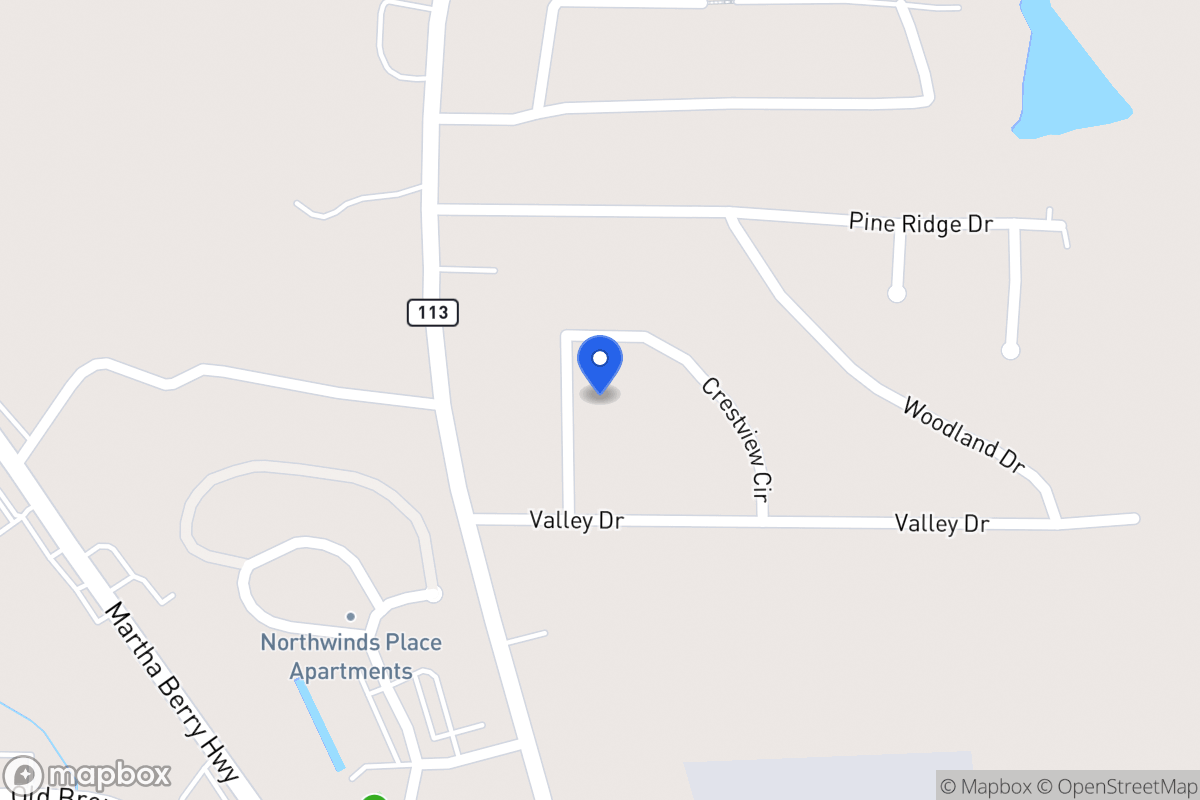 Map of 35 Crestview Cir