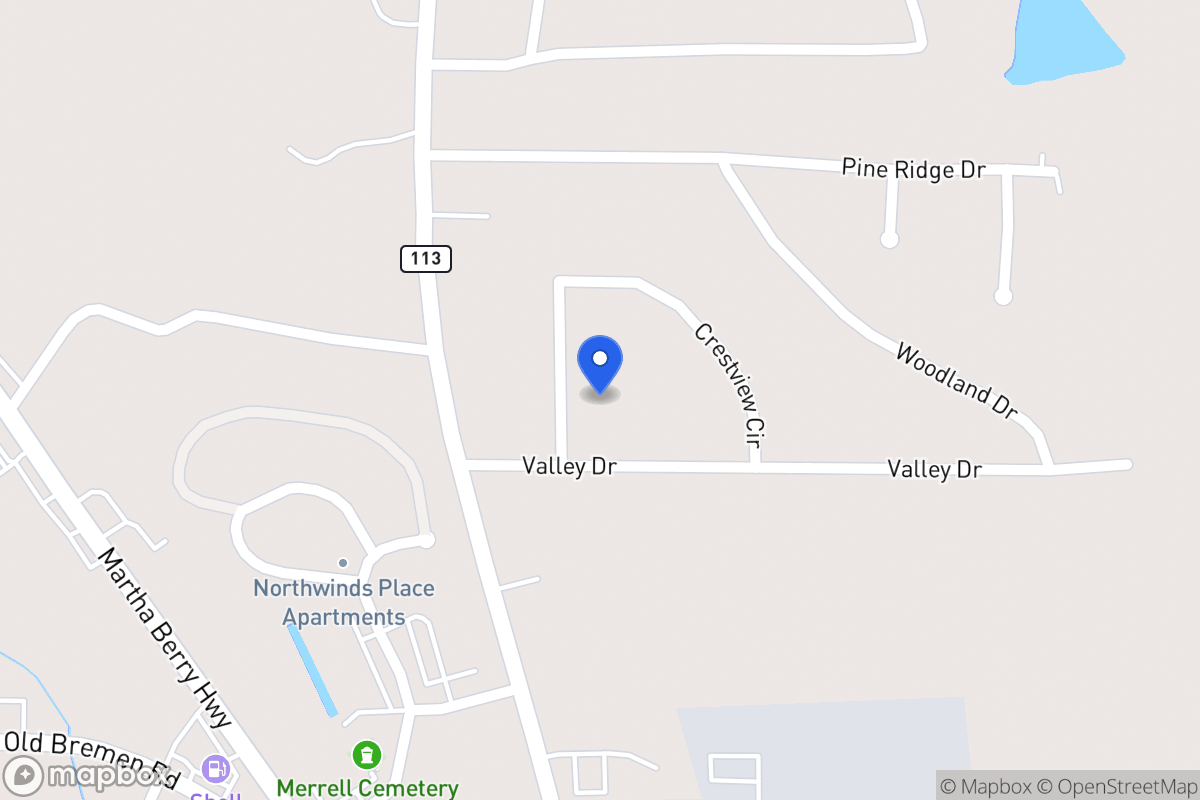 Map of 15 Crestview Cir