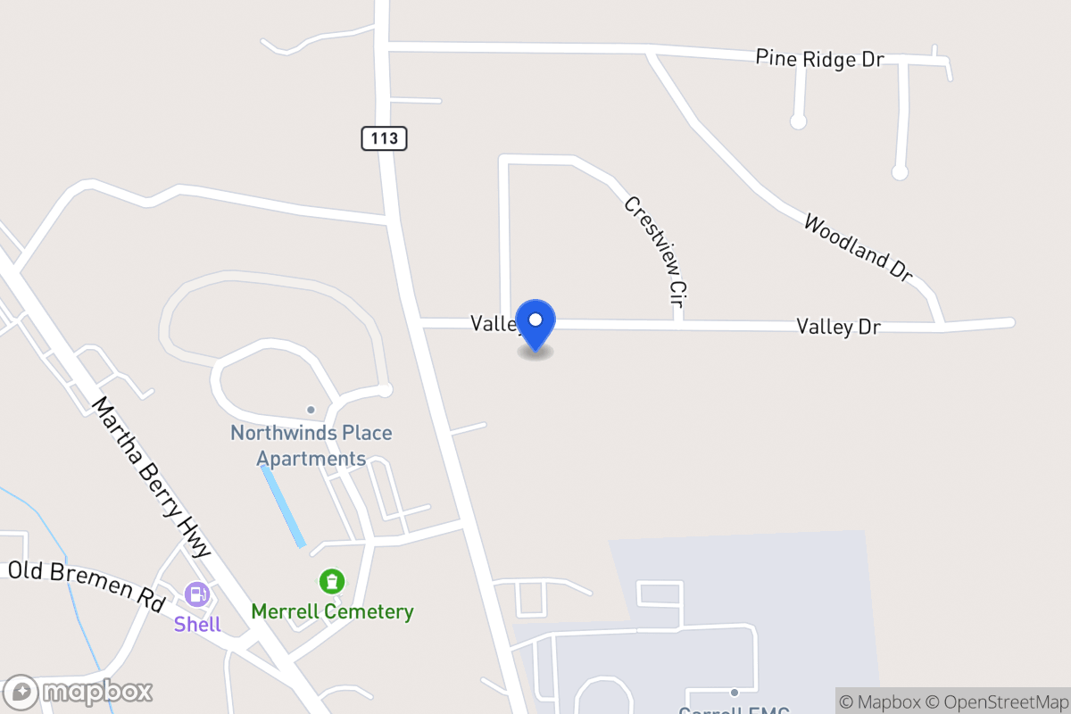Map of 35 Valley Dr