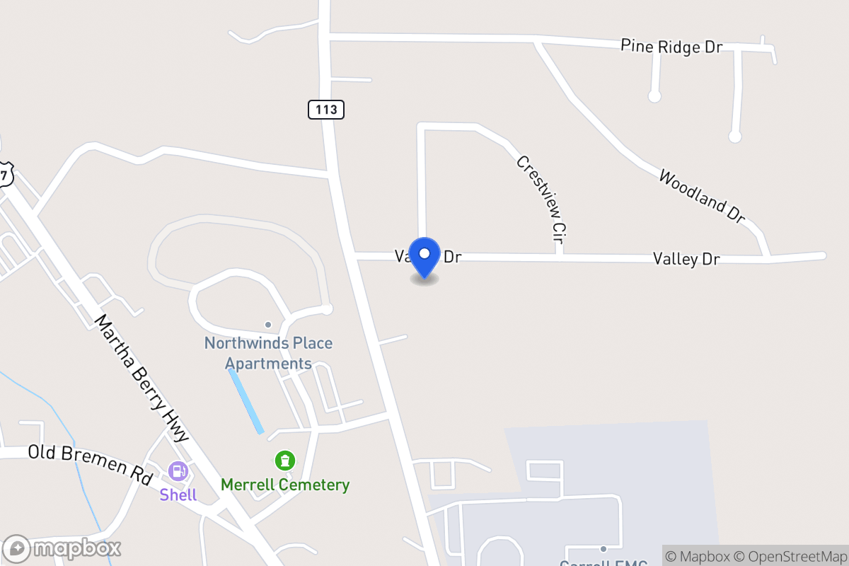 Map of 25 Valley Dr