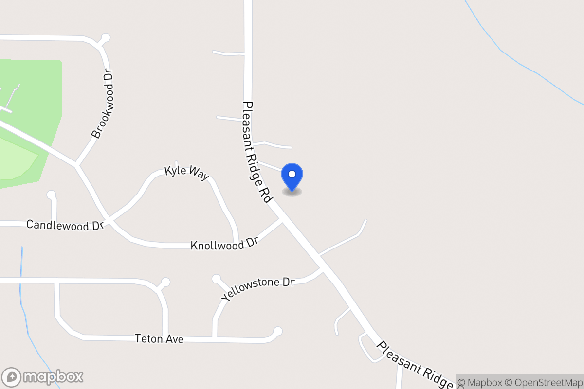 Map of 275 Pleasant Ridge Church Rd