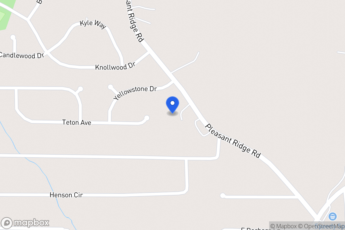 Map of 210 Pleasant Ridge Church Rd