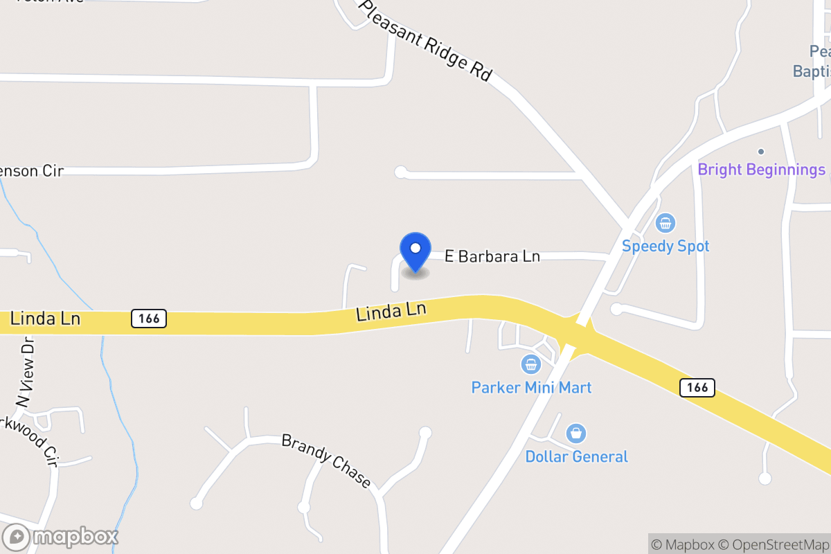 Map of 90 E Barbara Ln